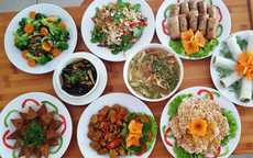 Mâm cỗ chay giá triệu đồng đắt khách ngày Rằm tháng Giêng