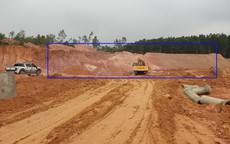 Thanh Sơn - Phú Thọ: Lợi dụng thi công dự án để khai thác khoáng sản trái phép