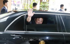 Chủ tịch Triều Tiên Kim Jong-un rời Hà Nội, di chuyển đến ga Đồng Đăng