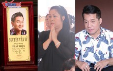 NSND Hồng Vân, Minh Nhí đến viếng 49 ngày mất của nghệ sĩ Anh Vũ