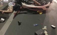Vụ xe ô tô Mazda 2 lật ngửa trên cầu Nhật Tân: Cô gái nguy kịch, tài xế xe bồn bị đưa về trụ sở công an