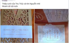 Xôn xao thông tin Thu Thủy 'cưới chạy bầu' vì lộ thiệp cưới chỉ 3 ngày sau khi được tình trẻ cầu hôn?