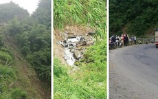 Sơn La: Xe tải mất lái lao xuống vực sâu 200 mét khiến tài xế tử vong