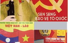 Hàng loạt tác phẩm tranh cổ động đoạt giải tại cuộc thi về ngành Công đoàn Việt Nam dính nghi án đạo, nhái