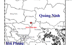 Xuất hiện động đất tại Quảng Ninh