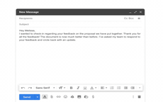 Gmail tự sửa lỗi chính tả