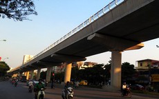 Mục sở thị tuyến đường sắt đô thị Nhổn - ga Hà Nội chậm tiến độ 2 năm