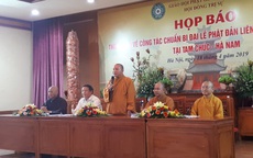 Đại lễ Phật đản Liên hợp Quốc  Vesak 2019 tổ chức tại Hà Nam có nhiều điểm mới