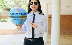 Nữ phi công Mỹ gốc Việt muốn bay một mình vòng quanh thế giới
