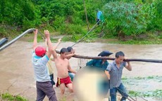 Công an viên bị nước cuốn tử vong khi giúp dân chống lũ ở Lâm Đồng