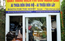 Những chiếc tủ từ thiện làm ấm mùa đông Hà Nội