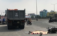 Xe ben cán chết người phụ nữ ở ngã tư điểm đen tai nạn Đồng Nai
