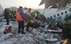 Rơi máy bay chở 100 người ở Kazahkstan, nhiều người thiệt mạng