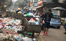 Bãi tập kết rác khổng lồ giữa phố An Dương (Tây Hồ - Hà Nội): Dân nóng ruột lo dịch bệnh, chính quyền không có phương án giải quyết