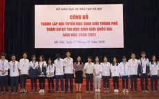 184 học sinh Hà Nội sẽ tham dự kỳ thi học sinh giỏi quốc gia