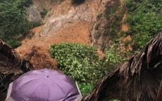 Mưa lớn, nhiều huyện miền núi Hà Tĩnh bị sạt lở