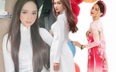 Trở lại hậu scandal, Hương Giang chỉ áo dài trắng vẫn đẹp tựa nữ thần