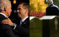 Vừa chiến thắng ông Donald Trump, ông Joe Biden đã đến viếng mộ con trai đầu khiến mạng xã hội xúc động