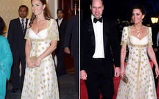 Công nương Kate diện váy '8 năm tuổi' tới thảm đỏ BAFTA