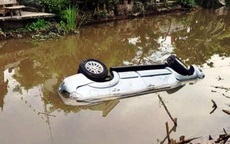 Nguyên nhân ban đầu khiến xe ô tô lao xuống sông làm 2 người tử vong thương tâm ở Nam Định