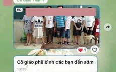 Hải Phòng: Đi học sớm, học sinh phải đội nắng đứng ngoài cổng trường và bị phê bình trước lớp