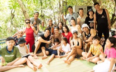 Gia đình Hồ Ngọc Hà khám phá động Phong Nha