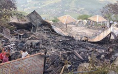 Cháy nhà ở Sa Pa, 1 người chết