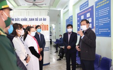 Đoàn công tác Bộ Y tế kiểm tra thực tế chống dịch COVID-19 tại Lào Cai