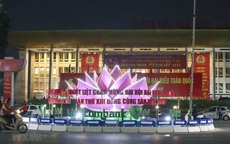 Thủ đô Hà Nội rực rỡ cờ hoa chào mừng Đại hội XIII của Đảng