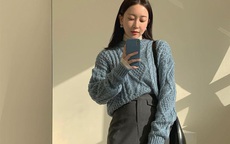 5 kiểu chân váy gái Hàn thường diện với áo len, nàng công sở nên hóng ngay để không bao giờ lo mặc xấu