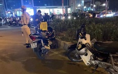 Khống chế đối tượng dùng dao đâm người đi đường sau va chạm giao thông ở Hà Nội