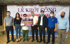 Khởi công ngôi nhà nhân ái do Báo Gia đình & Xã hội kêu gọi