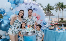 Hết 2 cháu gái thi Hoa hậu, đến con gái Trang Nhung mới 6 tuổi đã được chú ý nhờ nhan sắc gen trội trong tiệc sinh nhật
