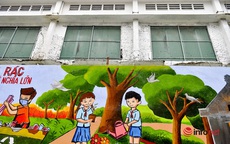 Hà Nội: Bức tường bích họa xóa ký ức vụ cháy kinh hoàng 2 năm trước ở Công ty Rạng Đông