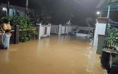 Lũ lụt miền Trung: Nhiều thủy điện và hồ Phú Ninh ở Quảng Nam xả lũ, nước sông đang lên nhanh