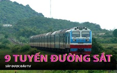 9 tuyến đường sắt mới sắp được đầu tư tại Việt Nam