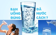 5 thời điểm "vàng" nên uống nước để giải độc cơ thể 