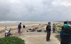 Thi thể 3 thanh thiếu niên ở Quảng Ngãi bị lũ cuốn trôi được tìm thấy tại bãi biển Quảng Nam