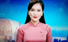 MC Linh Thủy bất ngờ trở lại bản tin Thời sự 19h