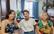 Khả Ngân đến thăm gia đình Thanh Sơn hậu đóng máy phim '11 tháng 5 ngày'