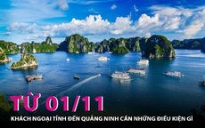 Quảng Ninh đón khách ngoại tỉnh đến du lịch từ 1/11