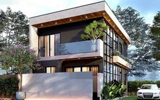 Nhà phố 2 tầng sang, xịn không thua kém biệt thự