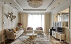 Căn hộ 150m² với tổng chi phí 1,2 tỷ đồng ở Giảng Võ: Đầy đủ các yếu tố sang trọng, ấm áp, đẹp tinh tế