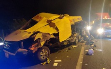 Tai nạn trên cao tốc, tài xế tử vong, 4 người bị thương