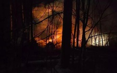 Máy bay Belarus rơi ở Nga và bốc cháy, không ai sống sót