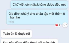 Giáo viên khen con trai học tốt Toán nhưng Tiếng Việt hơi kém, bà mẹ bất ngờ nhắn lại 3 câu gây choáng