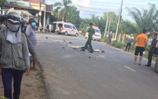 Đồng Nai: Xe máy chở 4 đấu đầu xe ben chở đá, 3 người chết
