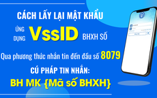 BHXH Việt Nam: Cấp lại mật khẩu đăng nhập VssID qua nhắn tin đến số 8079