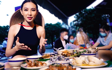 Thùy Tiên quảng bá ẩm thực vỉa hè VN trong Miss Grand