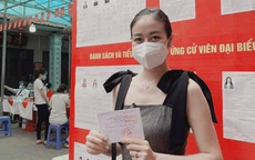 Sao Việt nô nức đi bầu cử: Tiểu Vy, Huyền My dậy sớm làm 'thanh niên gương mẫu', Khánh Vân từ Mỹ cũng hào hứng hưởng ứng